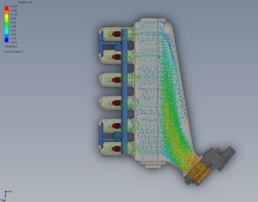 BMW M30 Billet Intake Manifold + Integrated Bell Air/Water Intercooler